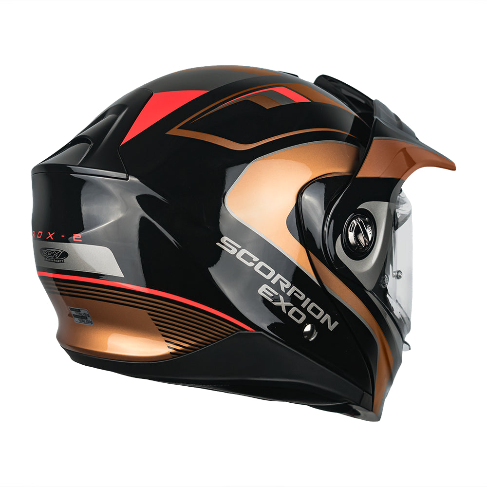 CASCO SCORPION ADX-2 KAMPS BLACK - COPPER SKU: 89-523-354-0#