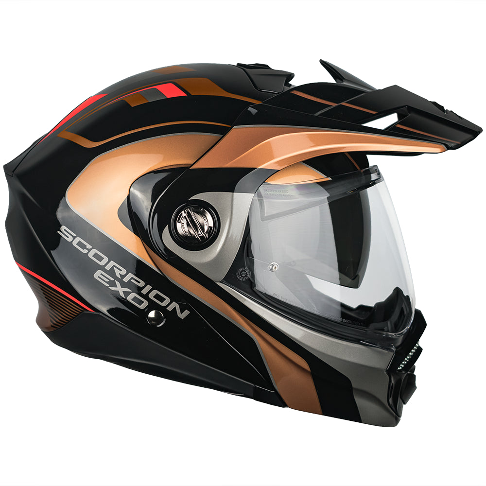 CASCO SCORPION ADX-2 KAMPS BLACK - COPPER SKU: 89-523-354-0#