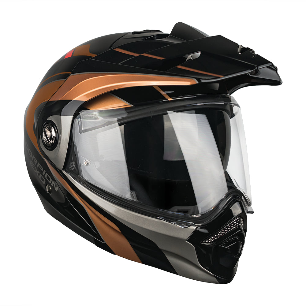 CASCO SCORPION ADX-2 KAMPS BLACK - COPPER SKU: 89-523-354-0#