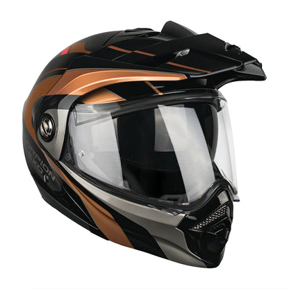 CASCO SCORPION ADX-2 KAMPS BLACK - COPPER SKU: 89-523-354-0#