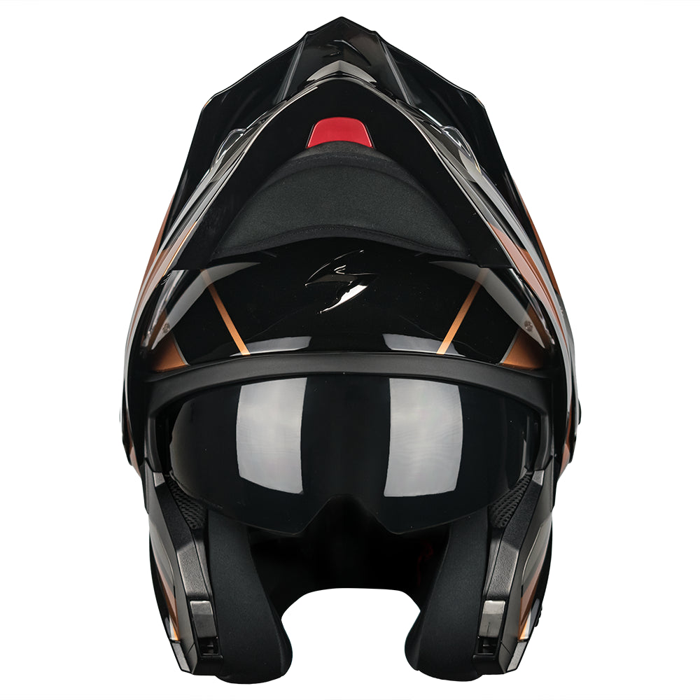 CASCO SCORPION ADX-2 KAMPS BLACK - COPPER SKU: 89-523-354-0#
