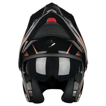 CASCO SCORPION ADX-2 KAMPS BLACK - COPPER SKU: 89-523-354-0#