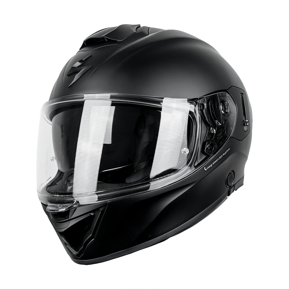 CASCO SCORPION EXO-530i AIR SOLID MATT BLACK SKU:179-100-10-0#