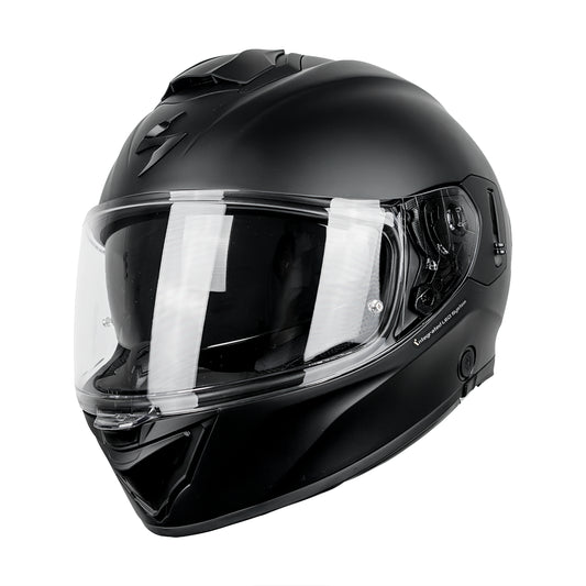 CASCO SCORPION EXO-530i AIR SOLID MATT BLACK SKU:179-100-10-0#