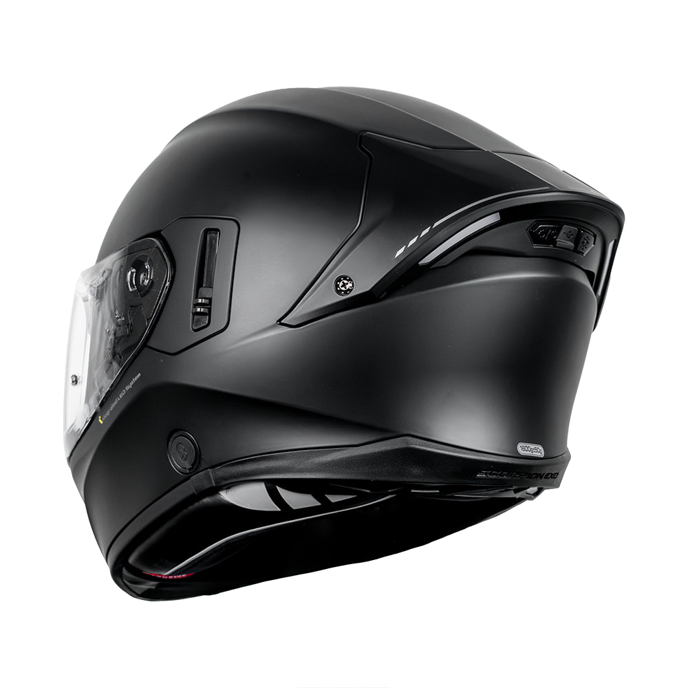 CASCO SCORPION EXO-530i AIR SOLID MATT BLACK SKU:179-100-10-0#