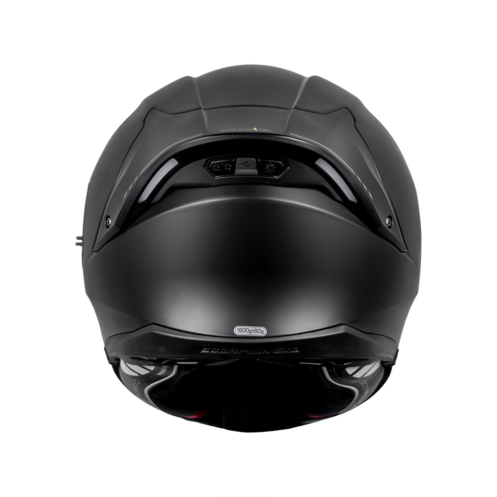 CASCO SCORPION EXO-530i AIR SOLID MATT BLACK SKU:179-100-10-0#
