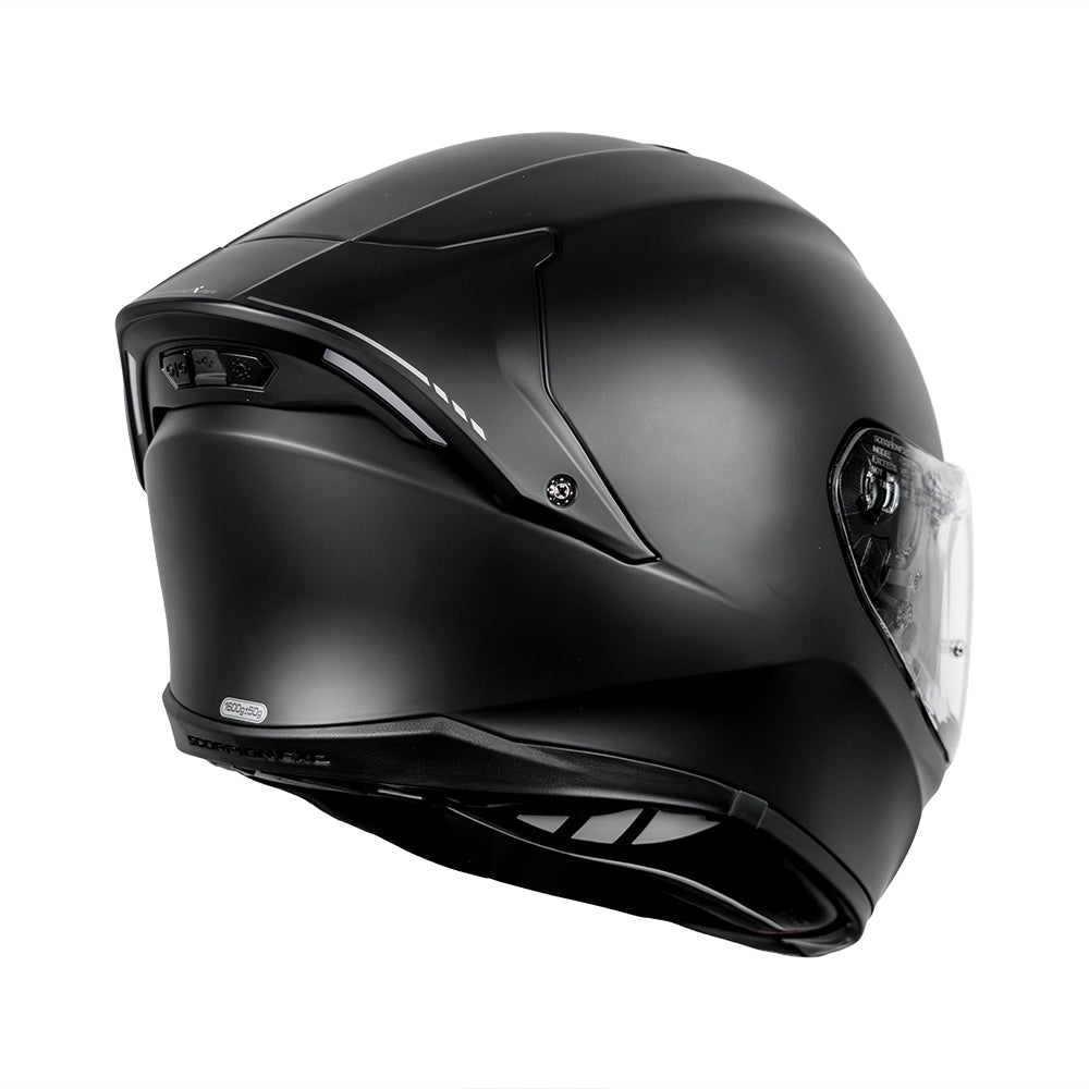 CASCO SCORPION EXO-530i AIR SOLID MATT BLACK SKU:179-100-10-0#