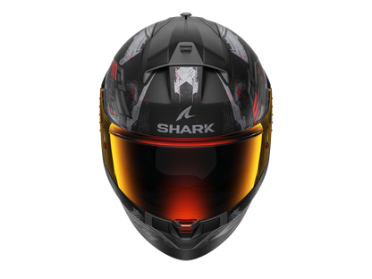 CASCO RIDILL 2 MOLOKAI NEGRO MATE ROJO | SKU: HE1110EKAR#