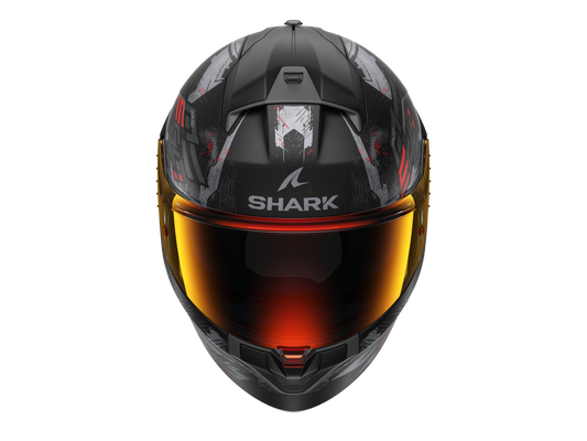 CASCO RIDILL 2 MOLOKAI NEGRO MATE ROJO | SKU: HE1110EKAR#