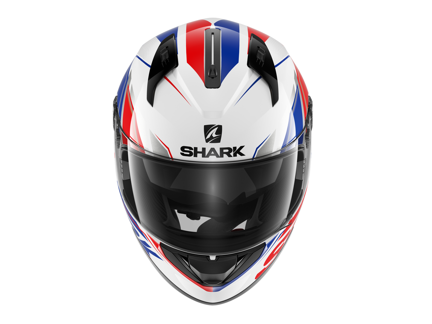 CASCO SHARK RIDILL 1.2 PHAZ WH/RED/BLU | SKU: HE0533EWBR#