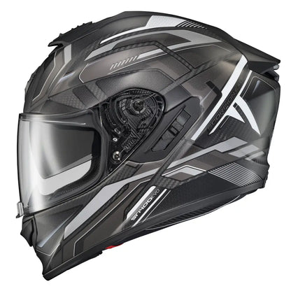 CASCO EXO-ST1400 EVO CARBON HELMET HEX MATTE GREY | SKU: 75-3261#