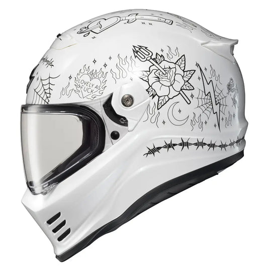 CASCO INTEGRAL SCORPION EXO COVERT FX LITAS 2 BLANCO | SKU: 75-3263#