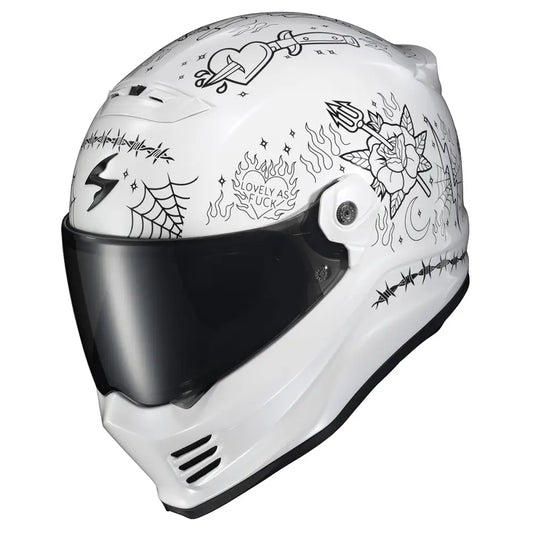 CASCO INTEGRAL SCORPION EXO COVERT FX LITAS 2 BLANCO | SKU: 75-3263#