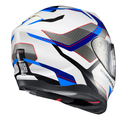 CASCO INTEGRAL EXO-T520 ZUSE BLANCO/AZUL | SKU: 75-3265#