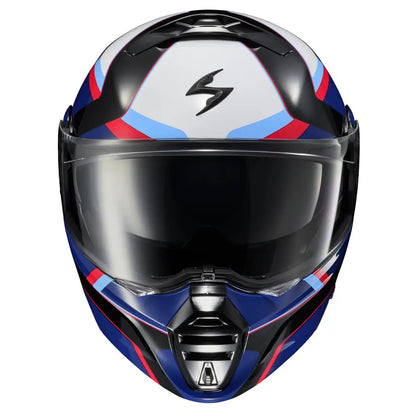 CASCO EXO-GT930 TRANSFORMER HELMET MORPH BLUE/RED | SKU: 75-3275#
