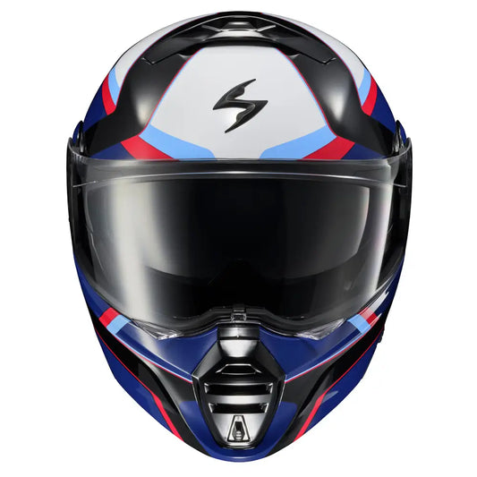 CASCO EXO-GT930 TRANSFORMER HELMET MORPH BLUE/RED | SKU: 75-3275#