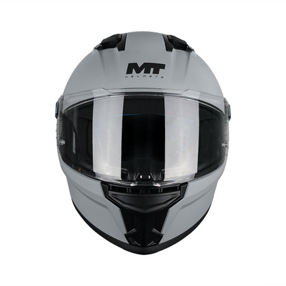 CASCO MT STINGER 2 PURE A12 MATE S +PANTALLA OSCURA SKU: 133400PA1220#VO