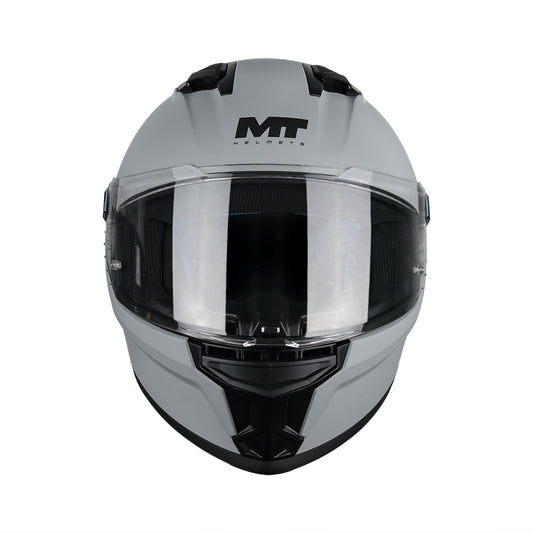 CASCO MT STINGER 2 PURE A12 MATE S +PANTALLA OSCURA SKU: 133400PA1220#VO