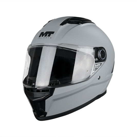 CASCO MT STINGER 2 PURE A12 MATE S +PANTALLA OSCURA SKU: 133400PA1220#VO