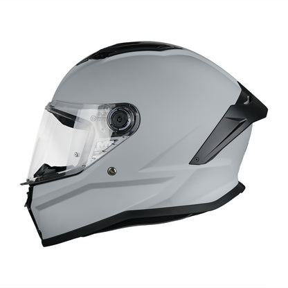CASCO MT STINGER 2 PURE A12 MATE S +PANTALLA OSCURA SKU: 133400PA1220#VO