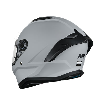 CASCO MT STINGER 2 PURE A12 MATE S +PANTALLA OSCURA SKU: 133400PA1220#VO