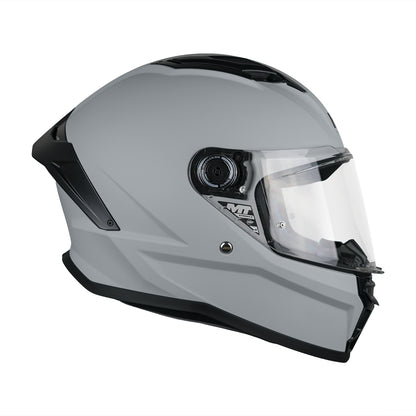 CASCO MT STINGER 2 PURE A12 MATE S +PANTALLA OSCURA SKU: 133400PA1220#VO