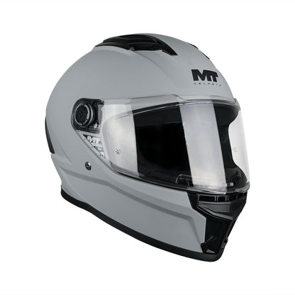 CASCO MT STINGER 2 PURE A12 MATE S +PANTALLA OSCURA SKU: 133400PA1220#VO
