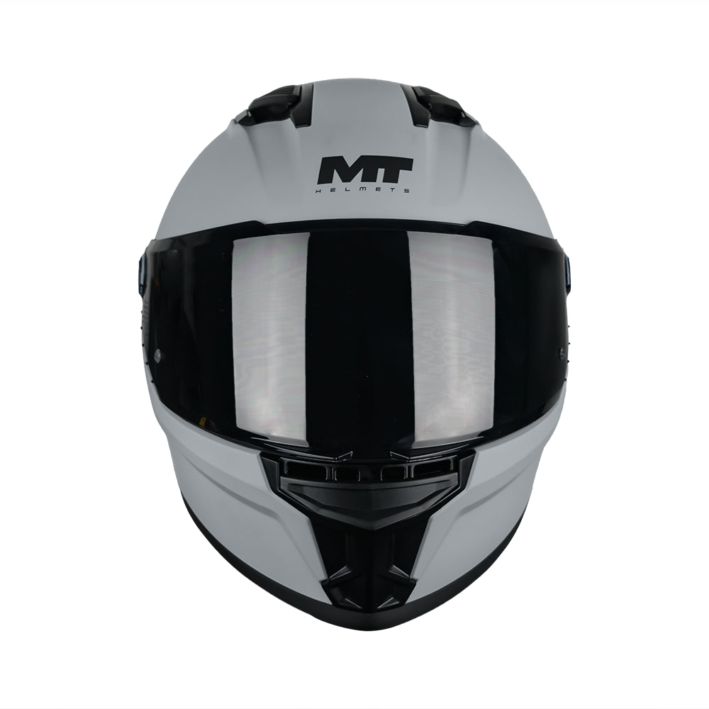 CASCO MT STINGER 2 PURE A12 MATE S +PANTALLA OSCURA SKU: 133400PA1220#VO