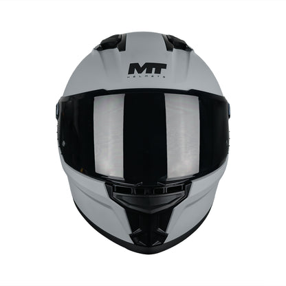 CASCO MT STINGER 2 PURE A12 MATE S +PANTALLA OSCURA SKU: 133400PA1220#VO