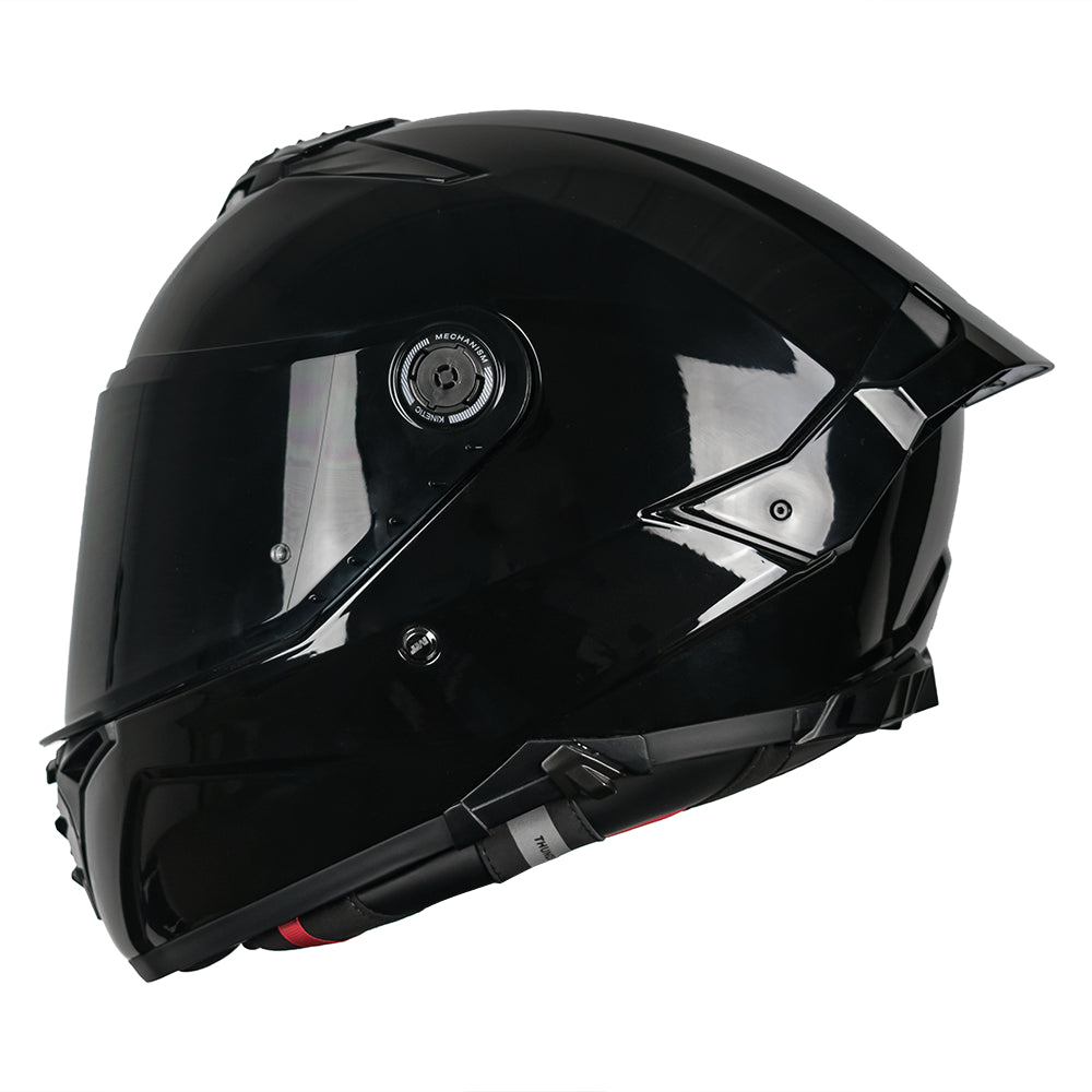 CASCO MT THUNDER 4 R SV PURE A1 BRILLO S +PANTALLA OSCURA SKU: 137500PA110#VO