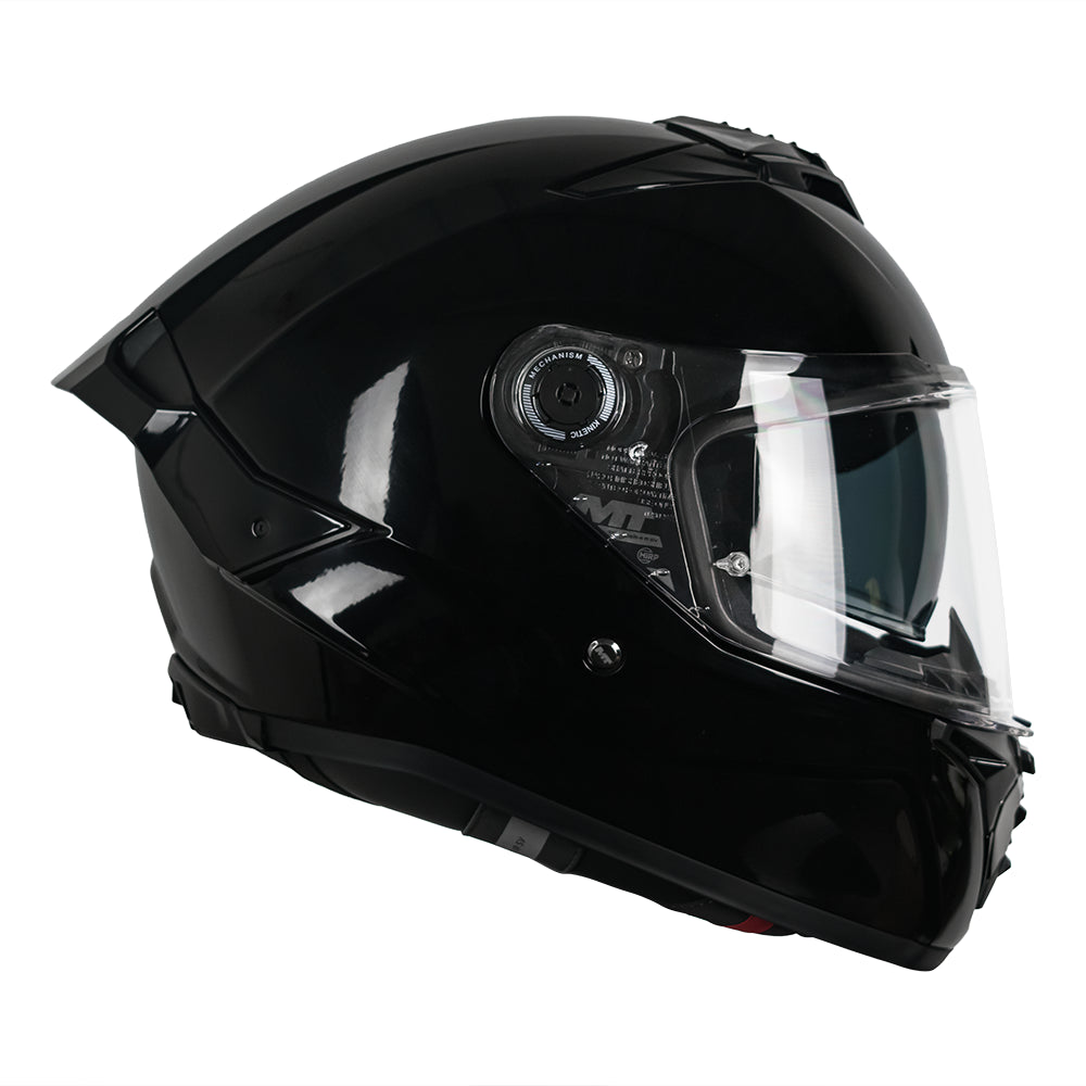 CASCO MT THUNDER 4 R SV PURE A1 BRILLO S +PANTALLA OSCURA SKU: 137500PA110#VO