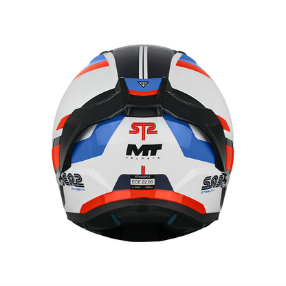 CASCO MT STINGER 2 MAJESTIC A7 BRILLO +PANTALLA OSCURA SKU: 1334D48A710#VO