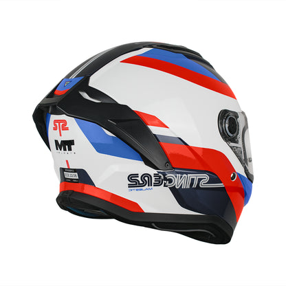 CASCO MT STINGER 2 MAJESTIC A7 BRILLO +PANTALLA OSCURA SKU: 1334D48A710#VO