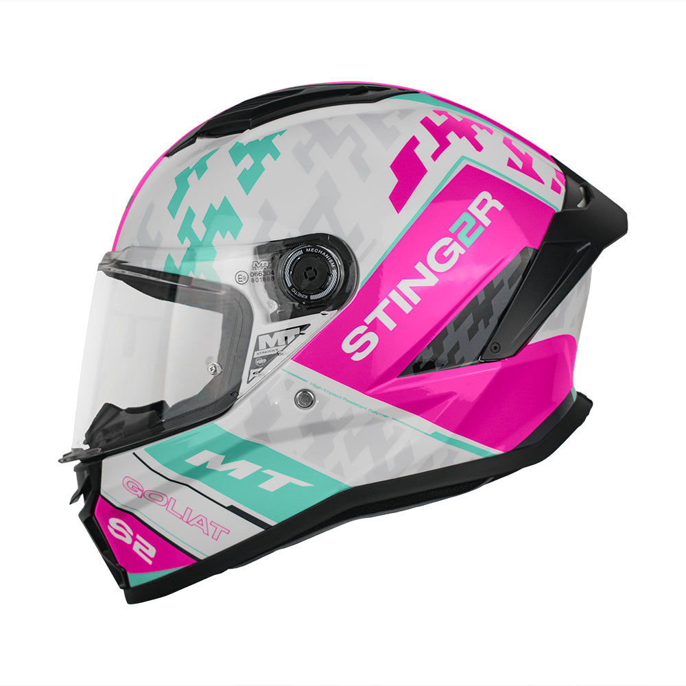 CASCO MT STINGER 2 GOLIAT A18 BRILLO SKU: 1334C67A1810#
