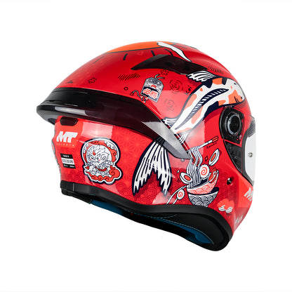 CASCO MT TARGO YAMANAKA 2025 JAPAN C4 BRILLO S +PANTALLA OSCURA SKU: 1343D93C410#VO