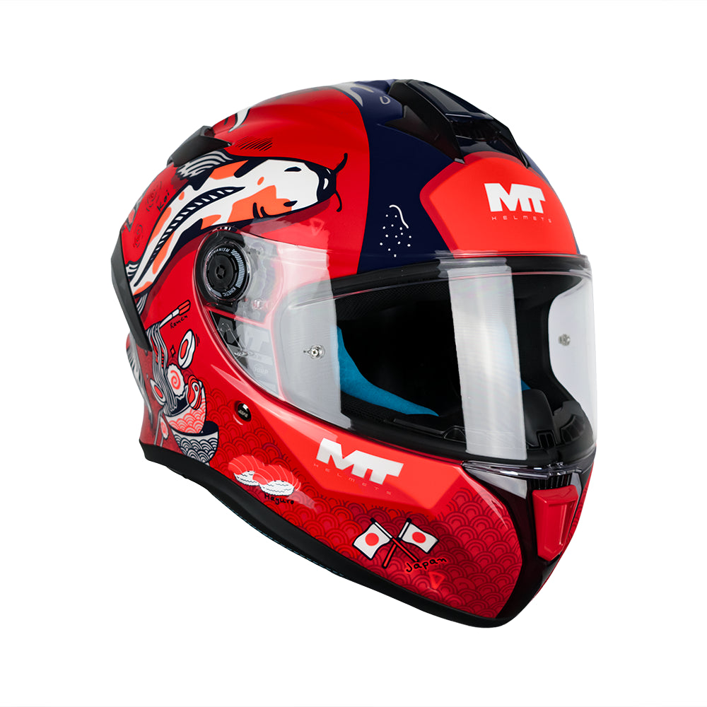 CASCO MT TARGO YAMANAKA 2025 JAPAN C4 BRILLO S +PANTALLA OSCURA SKU: 1343D93C410#VO