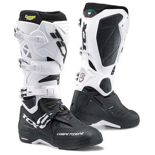 BOTAS TCX COMP EVO 2 MICHELIN | NEGRO/BLANCO | SKU: 96624#NB