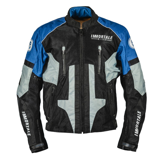 CHAMARRA IMMORTALE ARKANO HOMBRE NEGRO/AZUL | SKU: IMARKBL-#