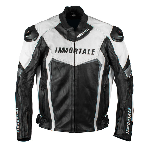 CHAMARRA IMMORTALE ATLANTIA HOMBRE PISTA GRIS/NEGRO | SKU: IMATLNG-#