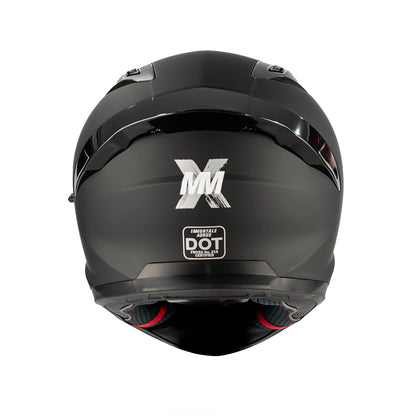 CASCO IMMORTALE AURUS NEGRO VISOR IRIDIUM VERDE | SKU: IMMAURBLGR-#