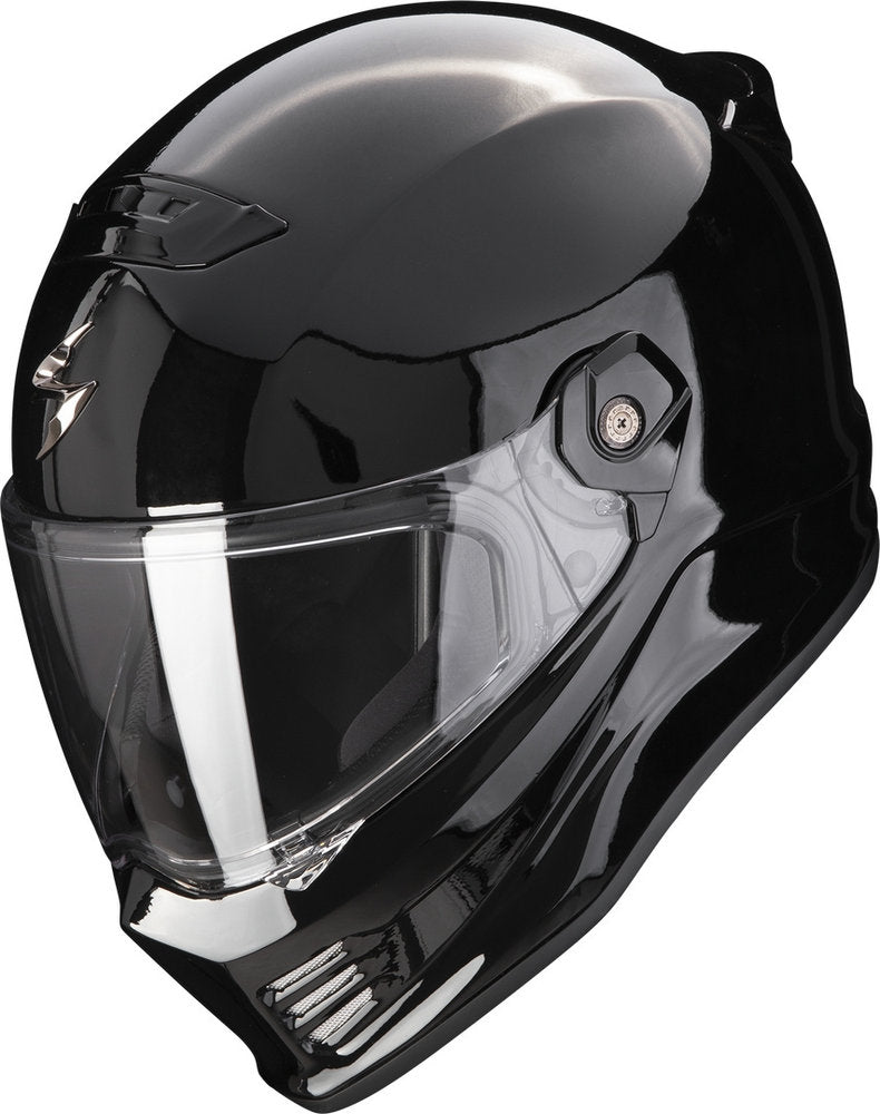 CASCO SCORPION EXO COVERT GLOSS BLACK | SKU: 75-2268#