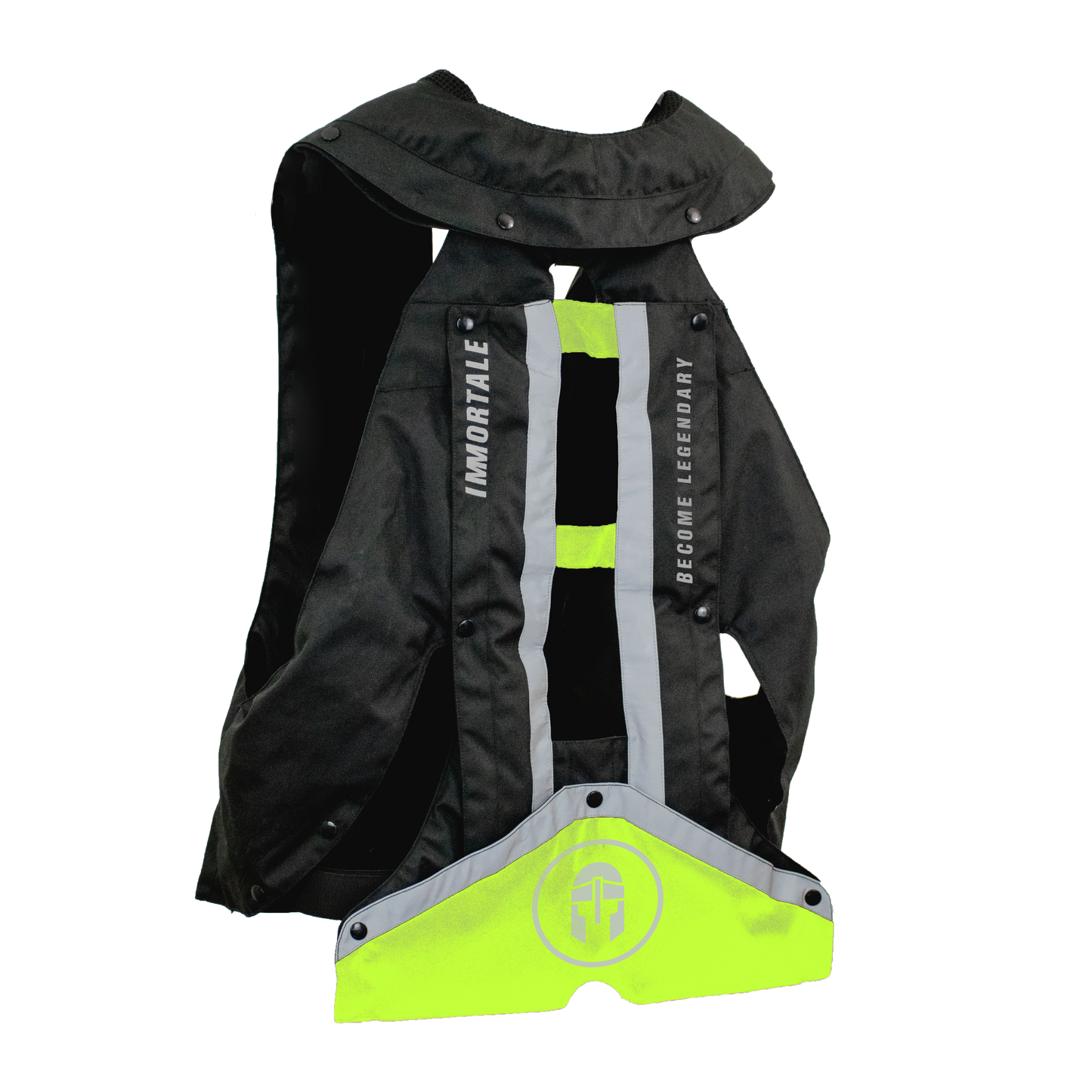 CHALECO PROTECTOR CON BOLSA DE AIRE HI-VIZ / INCLUYE TANQUE CO2 | SKU: AIRVESTHIVIZ-#