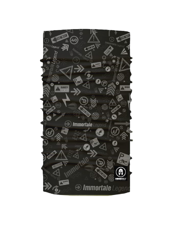 BANDANA IMMORTALE REBELIA BLACK | SKU: IMMBAREBLA