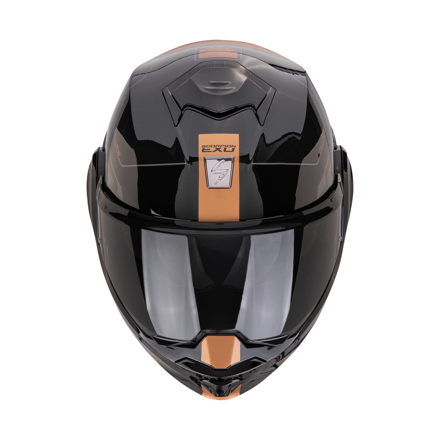 CASCO SCORPION EXO-TECH EVO TRAVELLER Black-Copper SKU:118-478-354-0#