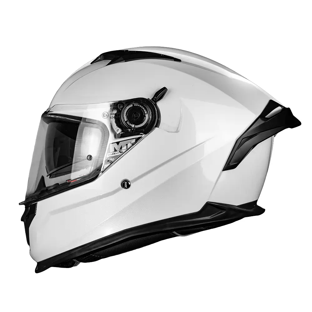 CASCO MT BRAKER SV PURE A0 BRILLO S +PANTALLA OSCURA SKU: 134600PA010#VO