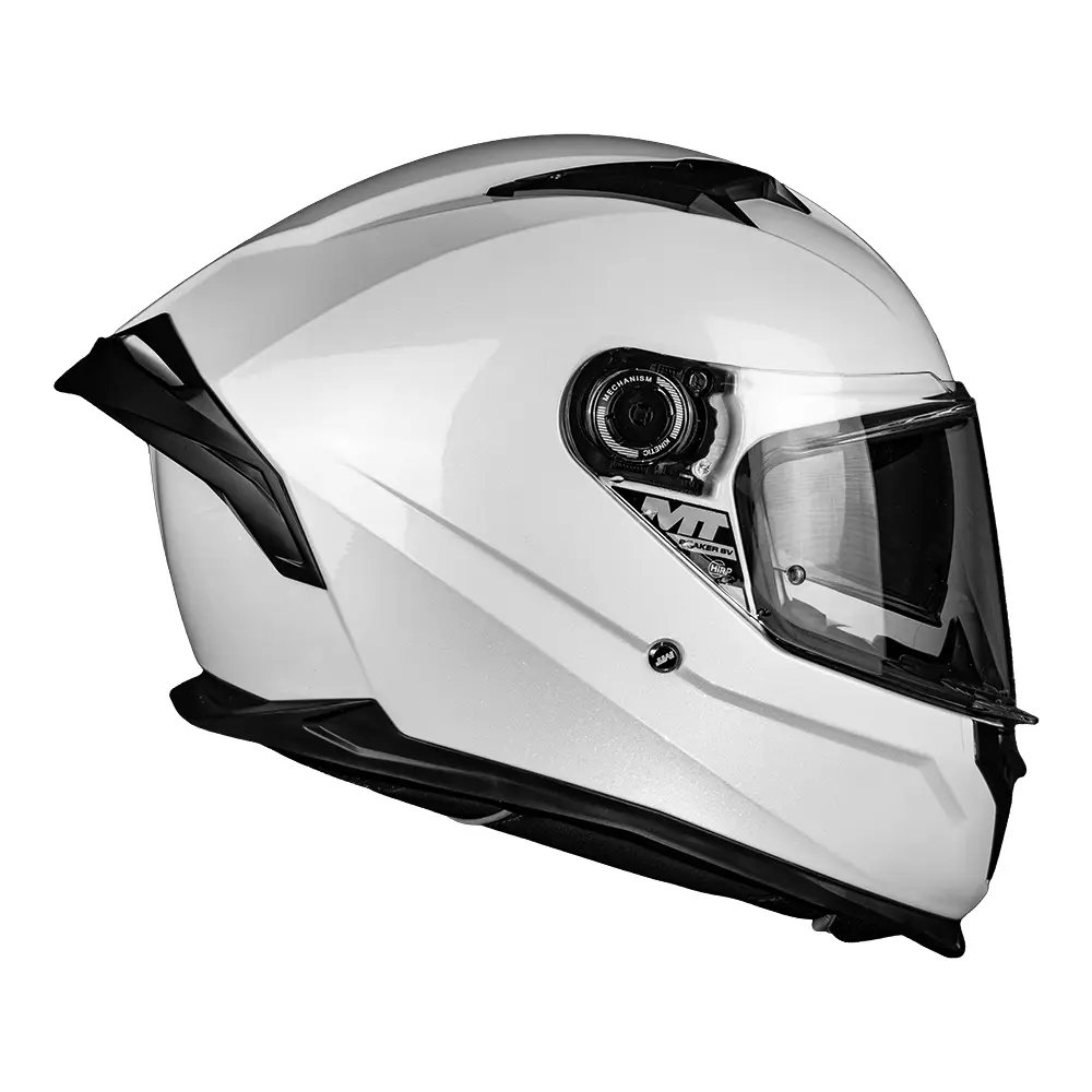CASCO MT BRAKER SV PURE A0 BRILLO S +PANTALLA OSCURA SKU: 134600PA010#VO