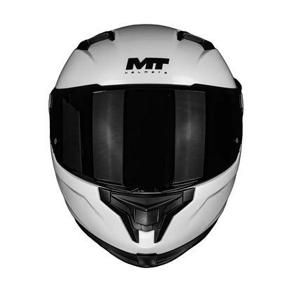 CASCO MT BRAKER SV PURE A0 BRILLO S +PANTALLA OSCURA SKU: 134600PA010#VO