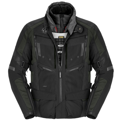 CHAMARRA 4SEASON EVO CABALLERO | NEGRO/VERDE | SKU: D265 449 #