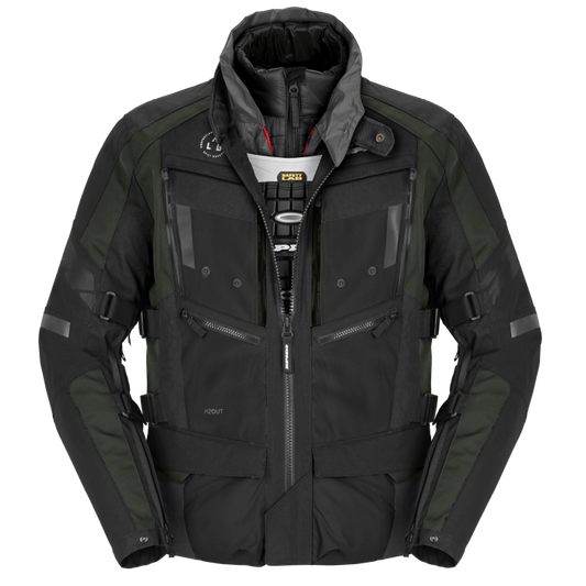 CHAMARRA 4SEASON EVO CABALLERO | NEGRO/VERDE | SKU: D265 449 #