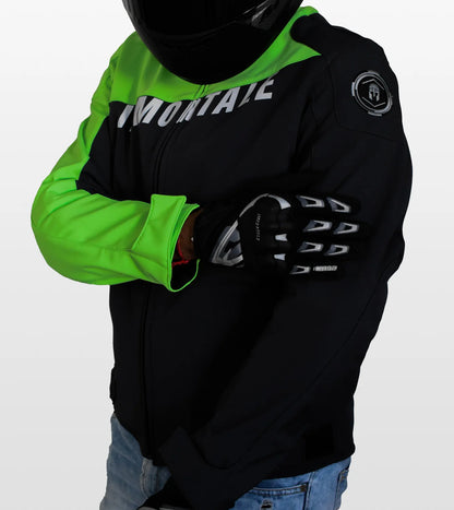 CHAMARRA IMMORTALE URBAN | VERDE/GRIS | SKU: IMURBNGH-#